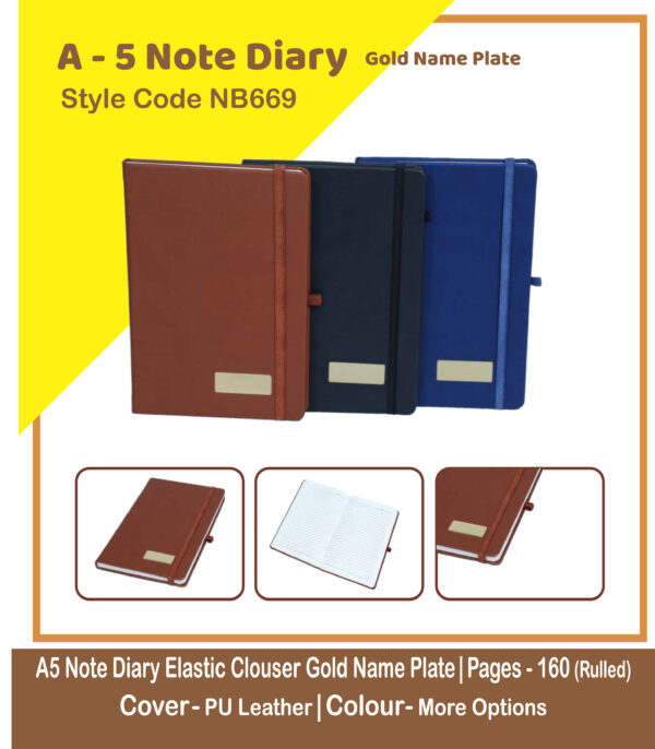 Custom Note Books Dairy